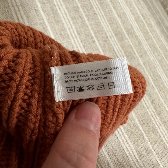 Goumi KNIT BEANIE | CLAY - Picture 3 of 4